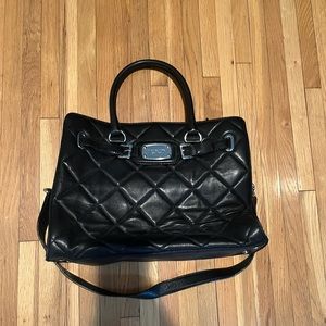 Michael Kors leather shoulder bag